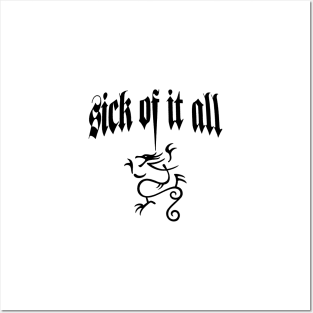 Sick Of It All Posters and Art